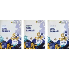 Raunt Yayınları - Tytmatematik & Ayt Matematik & Tyt-Ayt Matematik Soru Bankası