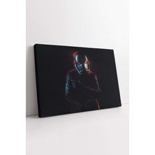 KOSS Dijital Yıldız Savaşları Captain Phasma Film Afişi Dekoratif Kanvas Tablo, Premium Kalite Ev Dekor Tablo