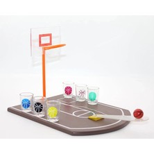 Die Grup Basket Tasarımlı Shot Bardak Oyunu ALK1082 DIEGRP-RSKRGLT34