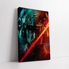 KOSS Dijital Battlefield Asker Oyun Kanvas Tablo