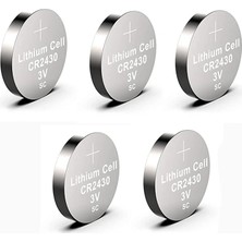 Die Grup Yuma CR2430 Süper Lityum 3V 5’li Kart Düğme Pil DIEGRP-RSKRGLT34