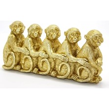 Die Grup Polyester 5 Maymun 019-805 DIEGRP-RSKRGLT34