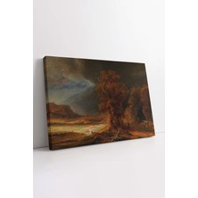 KOSS Dijital Rembrandt Van Rijn Kanvas Tablo, Klasik Sanat Tablo, Lüks Kanvas, Trend Tasarım, Dekoratif Hd Bask