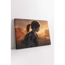 KOSS Dijital The Last Of Us Oyun Film Afişi Dekoratif Kanvas Tablo, Oyun Odası Için The Last Of Us Duvar Dekoru