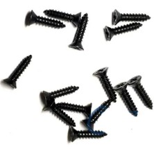 Die Grup Klips, Menteşe, Ayak, Ağaç, Sunta Vidası 2,2x9,5mm - Siyah 100 Adet DIEGRP-RSKRGLT34