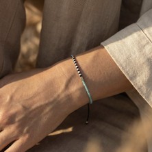 Contraria - Ayarlanabilir Ip Bileklik Mavi