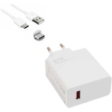 Die Grup 67W USB To Type-C Şarj Cihazı - Şarj Kablosu DIEGRP-RSKRGLT34