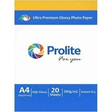 Linyahome A4 Fotoğraf Resim Baskı Kağıdı 10'lu Paket 200 Adet