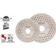 Die Grup Elektrolize Elmas Kesici Flanşlı Disk - 180 mm DIEGRP-RSKRGLT34