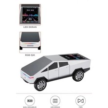 Die Grup D68 Cyber Model Araba Tasarımlı Bluetooth Hoparlör 15W Güçlü Ses Rgb LED /tws/usb Beyaz Dıegrp