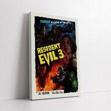 KOSS Dijital Resident Evil Oyunu Kanvas Tablo