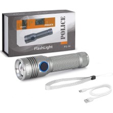 Die Grup Police Ps-34 Şarjlı El Feneri DIEGRP-RSKRGLT34