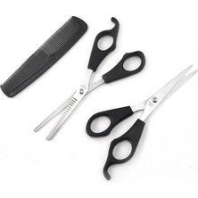 Die Grup Kuaför Seti Saç Kesme ve Inceltme Makası Tarak Hediye 3lü Set DIEGRP-RSKRGLT34