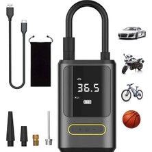 Die Grup Kablosuz Oto Araç Mini 4000MAH 150 Psı Işıklı Oto Hava Kompresörü DIEGRP-RSKRGLT34