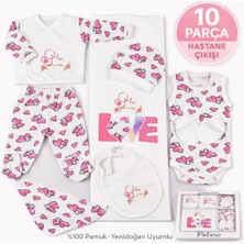 Petino Love 10 Parça Yenidoğan Hastane Çıkış Seti