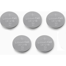 Die Grup Yuma CR1216 Süper Lityum 3V 5’li Kart Düğme Pil DIEGRP-RSKRGLT34