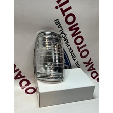 Yan Sanayi Ford Transit V363 Sol Ayna Sinyal Lambası Şeffaf Beyaz 2014-2024