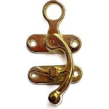 Die Grup Kancalı Yay Gözü, Ahşap Kutu Klipsi - Küçük, Sarı, 100 Adet DIEGRP-RSKRGLT34