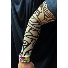 Die Grup Giyilebilir Kol Dövmesi Çorap Dövme 3D Baskılı Kol Bacak Dövme 2 Adet Model 12 Dıegrp-Rskrglt3