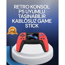Die Grup Tak Çalıştır Mini Retro Gamepad | 520 Klasik Oyun DIEGRP-RSKRGLT34