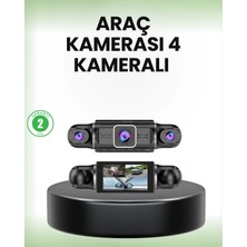 Die Grup Gps’li 4 Kameralı Araç Iç Dış Kayıt Sistemi 1080P Wifi Destekli DIEGRP-RSKRGLT34