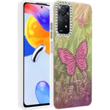 Magicool Xiaomi Redmi Note 12 Pro 4g Kılıf Blade Aynalı Desenli Kapak - Desen 5