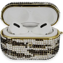 Die Grup Airpods Pro 2 (2.nesil) Klor Taşlı Kılıf - Desen 5