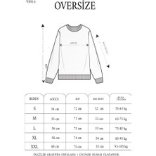 Unisex Üç Iplik Parçalı Yakalı Sweatshirt - Yeşil