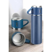 Die Grup 500 ml Kapasiteli Taşınabilir Basınçlı Termos Seti Günlük Kullanım Için Ideal Dıegrp-Rskr