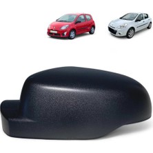 TŞT Renault Clio Dış Ayna Kapağı Sıyah Sol 2005 2009-  (Oem No:  8200801908)