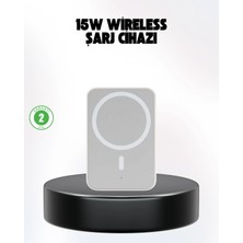 Die Grup Iphone Serileri Ile Uyumlu Magsafe Manyetik Araç Telefon Tutucu ve Şarj Cihazı DIEGRP-RSKRGLT34