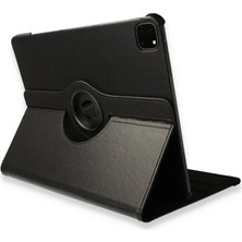 Magicool Ipad Pro 12.9 (2021) Kılıf 360 Tablet Deri Kılıf - Siyah