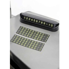 Die Grup Araba Park Numaratörü Araç Içi Numaralık Değiştirilebilir Çevirmeli Mini DIEGRP-RSKRGLT34