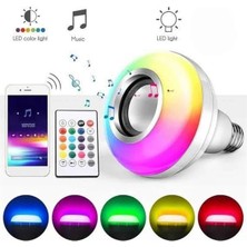 Die Grup Bluetooth Hoparlör Akıllı Rgb LED Işık Renk Değiştirme Ses Bombası Ampül Görünümlü Dıeg