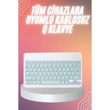 Die Grup Bluetooh Wıreless Keyboard Siyah Q Klavye Ios Ipad Android Windows Uyumlu DIEGRP-RSKRGLT34