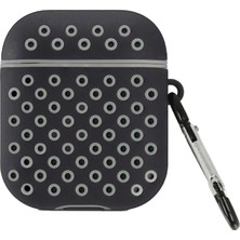 Die Grup Airpods 2 (2.nesil) Spor Delikli Kılıf - Siyah-Gri