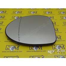 TŞT Renault Symbol Dış Ayna Camı Sağ 2008- (Oem No:  7701070382)