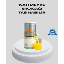 Die Grup USB Şarjlı Mini Meyve Sıkacağı – Çift Bıçaklı, Güvenlik Kilitli DIEGRP-RSKRGLT34