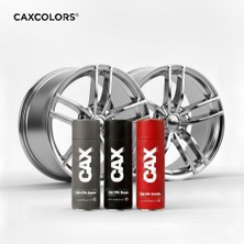 Krom Nikelaj Jant Boyama Seti - 3'lü Avantajlı Paket (Akrilik Astar + Boya + Vernik)