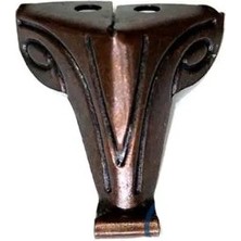 Die Grup Moda Sac Ahşap, Sunta Sandık Ayağı, Kutu Ayak 2,5 cm - Eskitme DIEGRP-RSKRGLT34