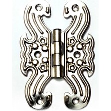 Die Grup Dekoratif, Sac Kelebek Menteşe - Büyük, Nikel, 1 Adet DIEGRP-RSKRGLT34