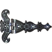 Die Grup Dekoratif, Sac Tek Kuyruklu Menteşe - 69X102 Mm, Büyük, Eskitme, 1 Adet DIEGRP-RSKRGLT34