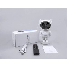 Die Grup Çocuklara Özel Projeksiyon Astronot Lamba Speaker Sevimli DIEGRP-RSKRGLT34