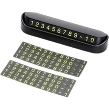 Die Grup Tüm Araçlara Uyumlu Araç Içi Park Numaratör Oto Araç Numaratör DIEGRP-RSKRGLT34