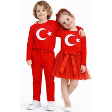 Mavimoure 23 Nisan 29 Ekim Kız ve Erkek Çocuk Uzun Kol Takım
