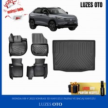 Rizline Honda Hr-V 3D Havuzlu Paspas ve Bagaj Havuzu 2023 Model Uyumlu