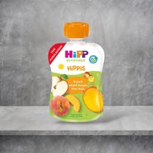 Hipp Organik Şeftalili Mangolu Elma Püresi 100 gr