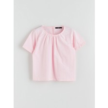 Lc Waikiki Yeni Sezon Bisiklet Yaka Kız Çocuk Bluz