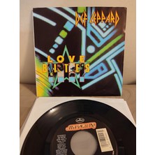 Plakperest Def Leppard - Love Bites  - 1988 Usa Basım 45 Lik Plak 2.el
