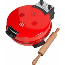 Moemi Ekmek Pişirme Makinesi- Tandır Lahmacun -Katmer Makinesi- Pizza Yapışmaz Granit Tepsi